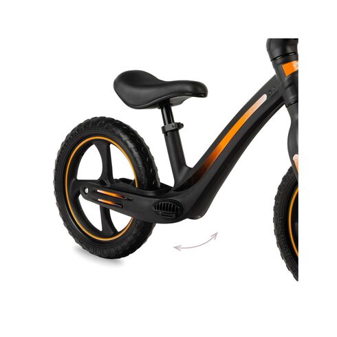 Bicicleta fara pedale, Momi Mizo - Black, Culoare: Negru,poza 6