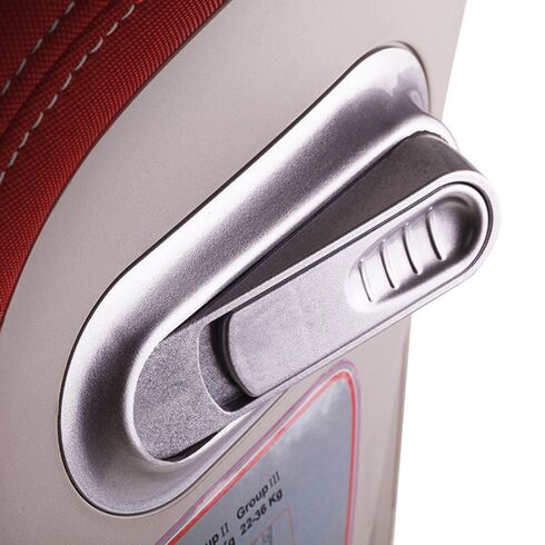 Scaun auto cu isofix si centura Top Tether Alia 9-36 kg, Cherry Kiwy, Culoare: Rosu, Grupa: 9-36kg (9 luni - 12 ani),poza 4