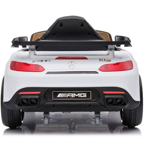 Masinuta electrica Hubner Mercedes Benz AMG white, Culoare: Alb, Capacitate acumulator: 12V,poza 6