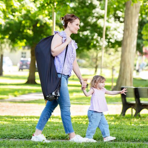 Tarc de joaca Graco EverGo Dotty, Culoare: Gri, Dimensiuni: 140x70,poza 9