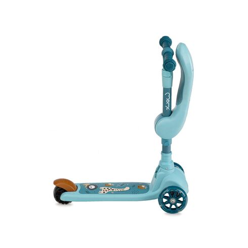Trotineta transformabila 2in1 MoMi Kiuru - Blue, Culoare: Blue - poza 3 - ExclusivMAG.ro
