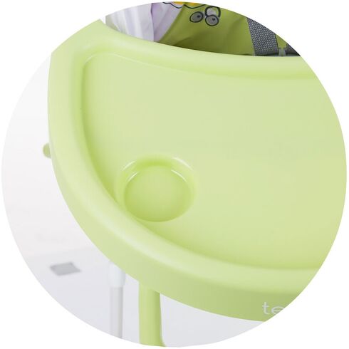 Scaun de masa Chipolino Teddy aloe, Culoare: Verde,poza 6