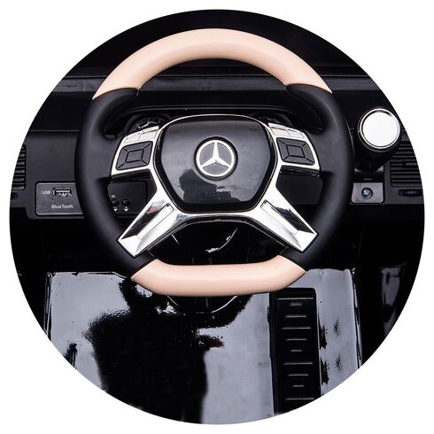Masinuta electrica Chipolino SUV Mercedes Maybach G650 black cu scaun din piele si roti EVA, Culoare: Negru, Capacitate acumulator: 12V,poza 10  - ExclusivMAG.ro Masinuta electrica Chipolino SUV Mercedes Maybach G650 black cu scaun din piele si roti EVA, Culoare: Negru, Capacitate acumulator: 12V,poza 10