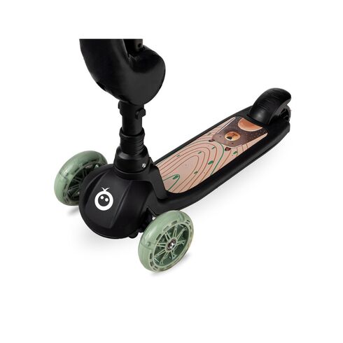Trotineta transformabila 2in1 MoMi Kiuru - Black, Culoare: Negru - poza 4 - ExclusivMAG.ro
