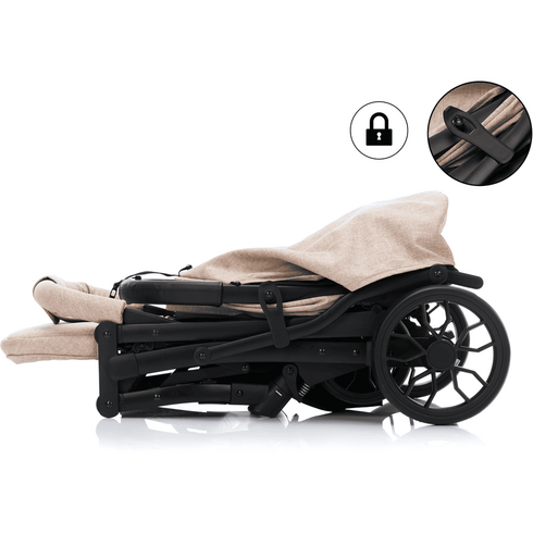 Carucior sport Elite Styler - sand melange- Fillikid, Culoare: Crem,poza 10