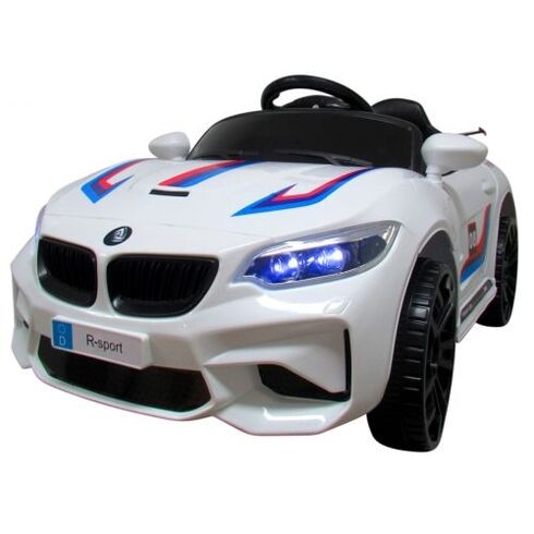 Masinuta electrica cu telecomanda Cabrio B6 LBB-1200 R-Sport - Alb, Culoare: Alb
