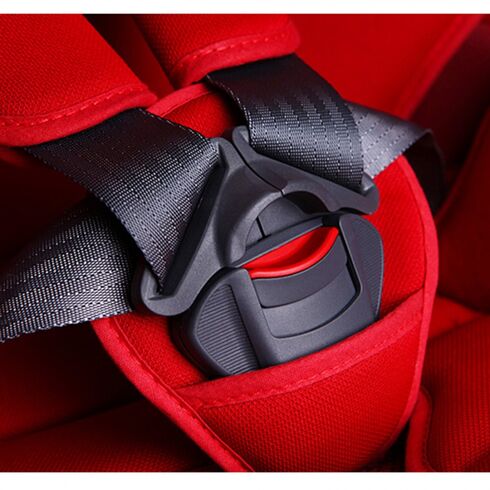Scaun auto cu isofix si centura Top Tether Alia 9-36 kg, Cherry Kiwy, Culoare: Rosu, Grupa: 9-36kg (9 luni - 12 ani),poza 2