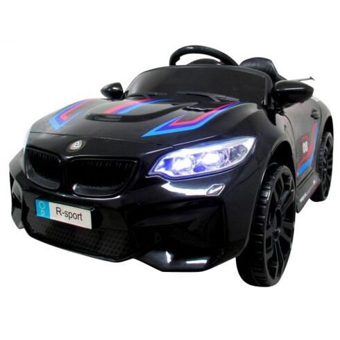 Masinuta electrica cu telecomanda Cabrio B6 LBB-1200 R-Sport - Negru, Culoare: Negru