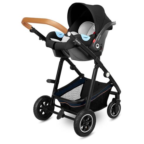 Carucior Lionelo Amber 3 in 1, Pana la 22 kg, Gri inchis, Culoare: Gri, Model: 3 in 1,poza 5  - ExclusivMAG.ro Carucior Lionelo Amber 3 in 1, Pana la 22 kg, Gri inchis, Culoare: Gri, Model: 3 in 1,poza 5