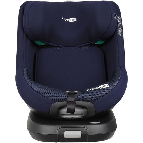 Scaun auto pentru copii, Lotus, Nastere - 125 Cm, Rotire 360° grade, FreeON, Blue, Culoare: Albastru, Grupa: 0-25kg (0 luni - 7 ani),poza 4
