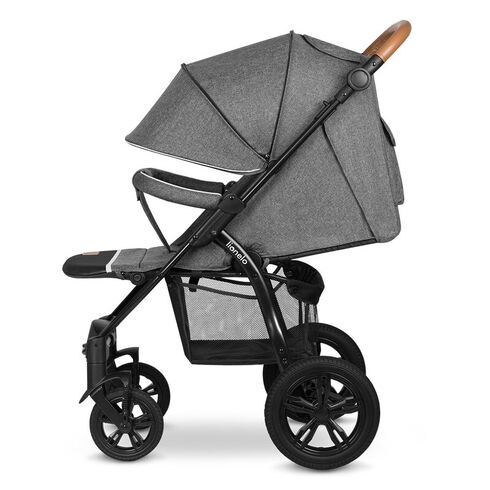 Carucior sport Lionelo Annet Tour, de la nastere pana la 22 kg, certificare TÜV SÜD, Gri, Culoare: Gri, Model: sport,poza 5