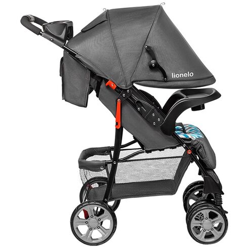 Carucior sport Lionelo Emma Plus, Blue Scandi, Culoare: Blue,poza 3