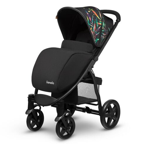 Carucior sport Lionelo Annet Plus Dreamin', Editie limitata, 0 - 22 Kg, Negru, Culoare: Multicolor,poza 4