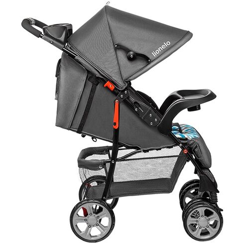 Carucior sport Lionelo Emma Plus, Blue Scandi, Culoare: Blue,poza 4