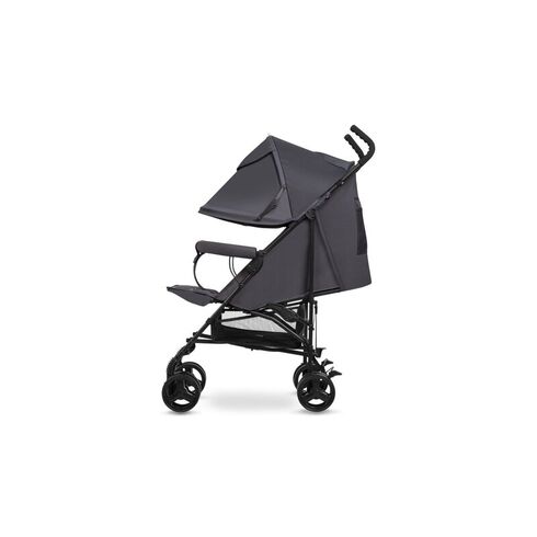 Carucior sport Lionelo Elia, Gri inchis, Culoare: Gri/Negru,poza 4