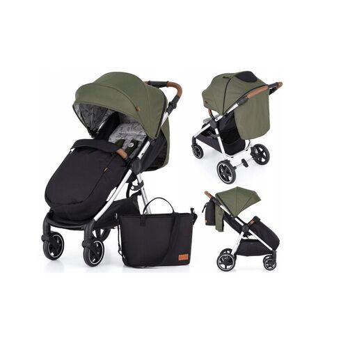 Carucior sport Petite&Mars Royal, 0-22 kg, Mature Olive, Culoare: Verde inchis, Model: sport,poza 2  - ExclusivMAG.ro Carucior sport Petite&Mars Royal, 0-22 kg, Mature Olive, Culoare: Verde inchis, Model: sport,poza 2