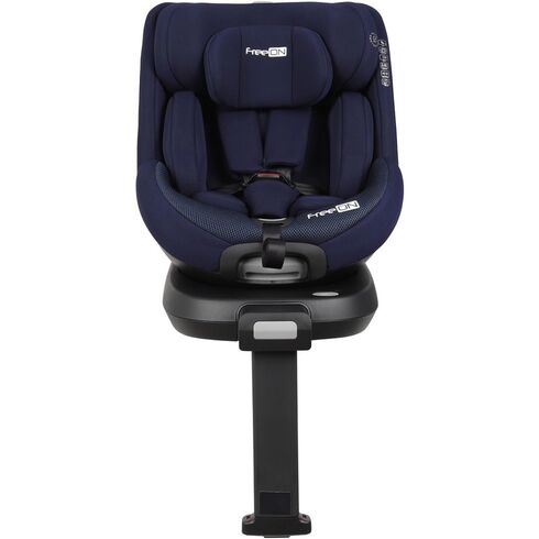 Scaun auto pentru copii, Lotus, Nastere - 125 Cm, Rotire 360° grade, FreeON, Blue, Culoare: Albastru, Grupa: 0-25kg (0 luni - 7 ani),poza 3