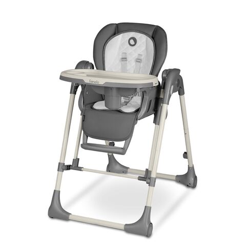 Lionelo - Scaun de masa si balansoar, 2 in 1, Laurice, 0 luni+, Gri, Culoare: Gri