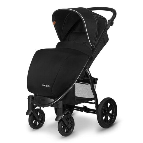 Carucior sport Lionelo Annet Tour, de la nastere pana la 22 kg, certificare TÜV SÜD,Negru, Culoare: Negru, Model: sport,poza 3  - ExclusivMAG.ro Carucior sport Lionelo Annet Tour, de la nastere pana la 22 kg, certificare TÜV SÜD,Negru, Culoare: Negru, Model: sport,poza 3