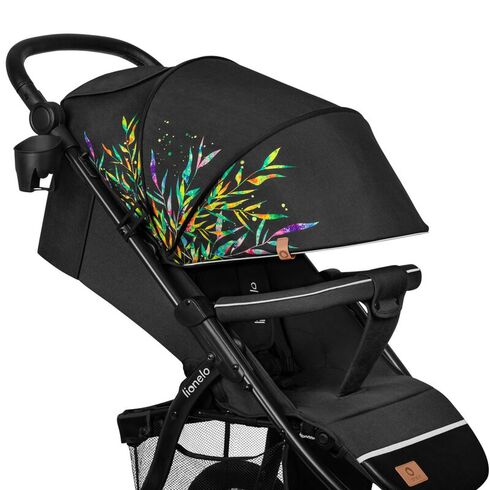 Carucior sport Lionelo Annet Tour Dreamin, Editie Limitata, 0-22 kg, Cu certificare TÜV SÜD, Negru, Culoare: Multicolor, Model: sport,poza 7