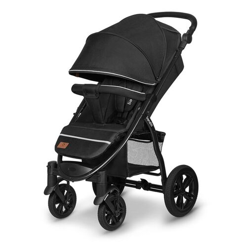Carucior sport Lionelo Annet Tour, de la nastere pana la 22 kg, certificare TÜV SÜD,Negru, Culoare: Negru, Model: sport,poza 4  - ExclusivMAG.ro Carucior sport Lionelo Annet Tour, de la nastere pana la 22 kg, certificare TÜV SÜD,Negru, Culoare: Negru, Model: sport,poza 4