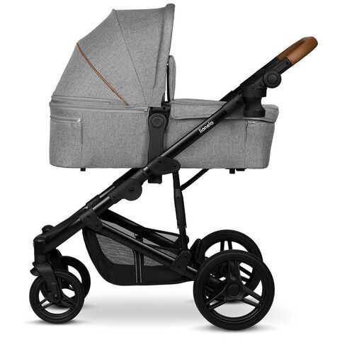Carucior 2 in 1 Lionelo Mari Tour, 0-22 kg, Gri, Culoare: Gri, Model: 2 in 1,poza 4