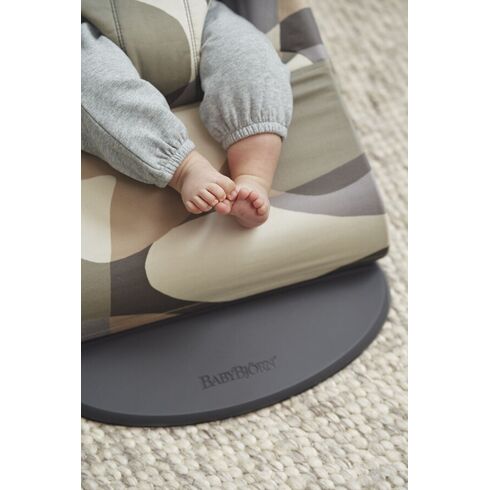 BabyBjorn - Balansoar Bliss print Khaki/Green, Bumbac, Culoare: Verde,poza 3