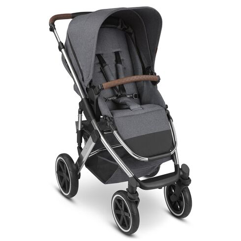 Carucior 2 in 1 Salsa 4 AIR Asphalt ABC Design, Culoare: Gri, Model: 2 in 1 - poza 2 - ExclusivMAG.ro