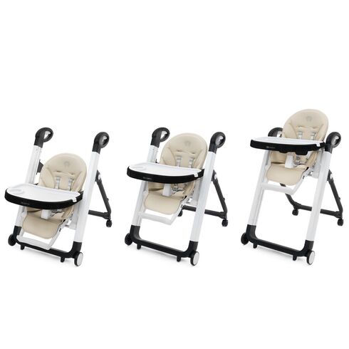 Scaun de masa AppeKids - Vogue - Beige, Culoare: Crem,poza 2