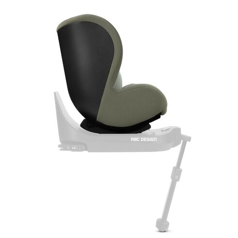 Scaun auto rotativ Lily 0-4 ani Sage ABC Design, Culoare: Verde, Grupa: 0-18kg (0 luni - 4 ani),poza 8