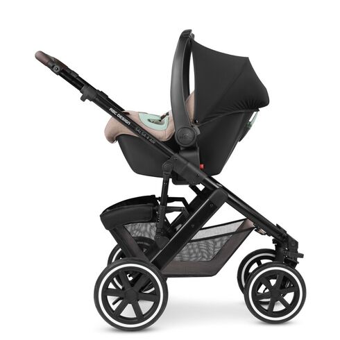Carucior 3 in 1 Salsa 4 AIR Set Grain Teddy ABC Design, Culoare: Crem, Model: 3 in 1 - poza 8 - ExclusivMAG.ro