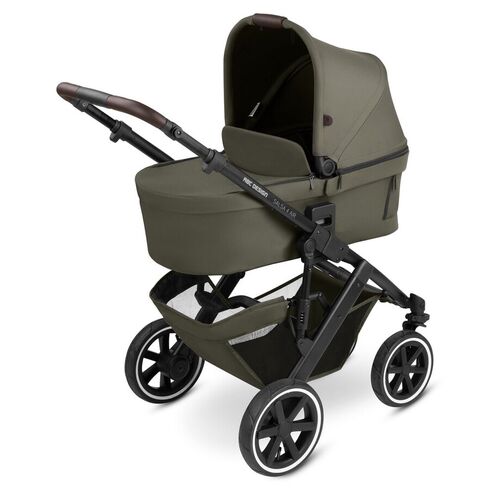 Carucior 3 in 1 Salsa 4 AIR Set Wheat ABC Design, Culoare: Verde inchis, Model: 3 in 1 - poza 3 - ExclusivMAG.ro