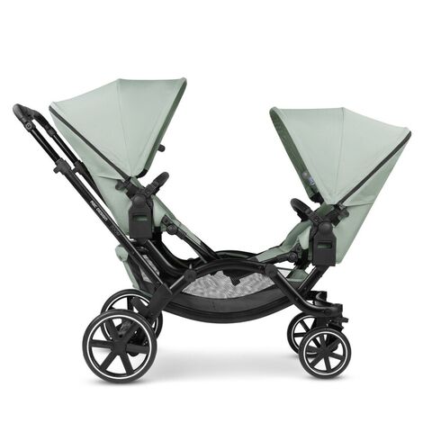 Carucior gemeni Zoom Pine ABC Design, Culoare: Verde, Model: gemeni,poza 5