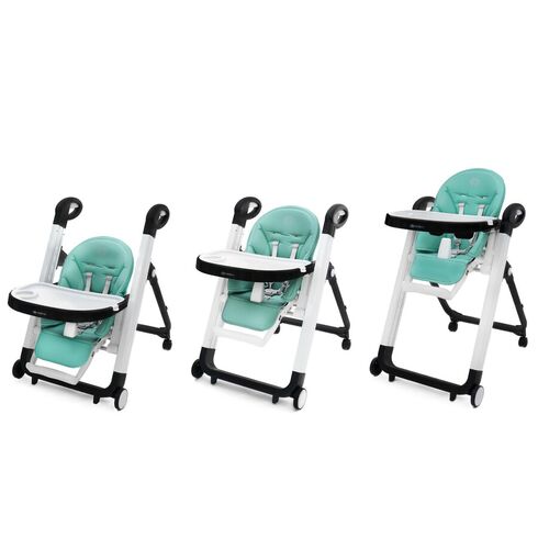 Scaun de masa AppeKids - Vogue - River Green, Culoare: Turquoise,poza 2