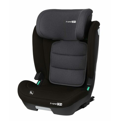 Scaun auto pentru copii, Rider, 100 - 150 cm/ 3 - 12 ani, FreeON, Black, Culoare: Negru, Grupa: 15-36kg (4 ani - 12 ani)