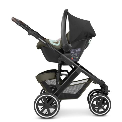 Carucior 3 in 1 Salsa 4 AIR Set Wheat ABC Design, Culoare: Verde inchis, Model: 3 in 1 - poza 6 - ExclusivMAG.ro