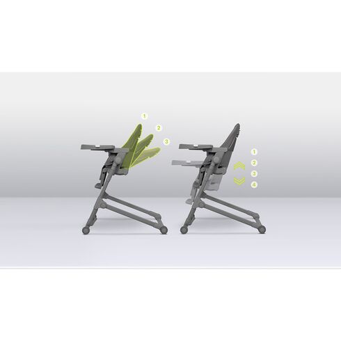 Scaun de masa multifunctional Lionelo Cora Plus, Gri, Culoare: Gri,poza 6