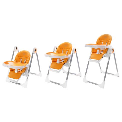 Scaun de masa AppeKids - Sky - Orange, Culoare: Portocaliu,poza 2