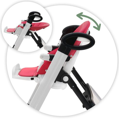 Scaun de masa AppeKids - Vogue - Velvet Rose, Culoare: Roz,poza 3