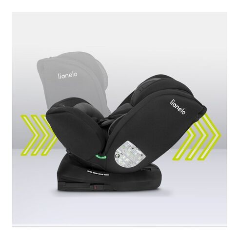 Scaun auto Lionelo Bastiaan i-Size, 4 in 1, Rotire 360 grade, 0-36 Kg, 40-150 cm, Negru/Gri, Culoare: Negru/Gri, Grupa: 0-36kg (0 luni - 12 ani),poza 9  - ExclusivMAG.ro Scaun auto Lionelo Bastiaan i-Size, 4 in 1, Rotire 360 grade, 0-36 Kg, 40-150 cm, Negru/Gri, Culoare: Negru/Gri, Grupa: 0-36kg (0 luni - 12 ani),poza 9