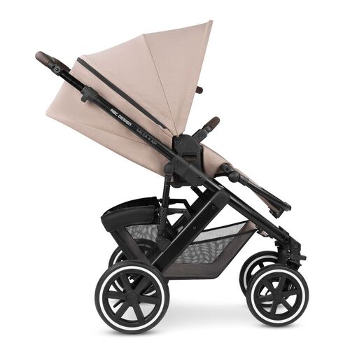 Carucior 3 in 1 Salsa 4 AIR Set Grain Teddy ABC Design, Culoare: Crem, Model: 3 in 1 - poza 5 - ExclusivMAG.ro