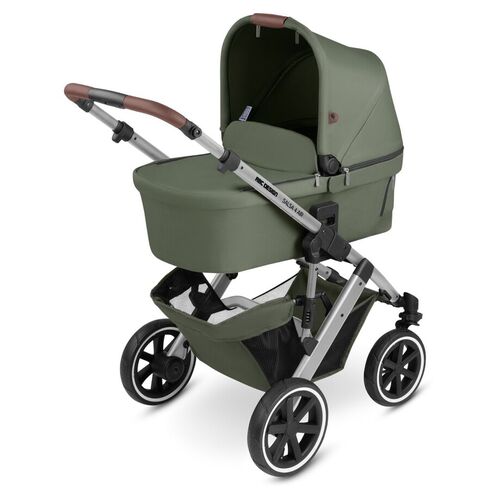 Carucior 2 in 1 Salsa 4 AIR Olive ABC Design, Culoare: Verde inchis, Model: 2 in 1 - poza 3 - ExclusivMAG.ro