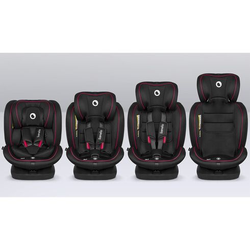 Scaun auto Lionelo Bastiaan i-Size, 4 in 1, Rotire 360 grade, 0-36 Kg, 40-150 cm, Negru/Rosu, Culoare: Negru/Rosu, Grupa: 0-36kg (0 luni - 12 ani),poza 5  - ExclusivMAG.ro Scaun auto Lionelo Bastiaan i-Size, 4 in 1, Rotire 360 grade, 0-36 Kg, 40-150 cm, Negru/Rosu, Culoare: Negru/Rosu, Grupa: 0-36kg (0 luni - 12 ani),poza 5