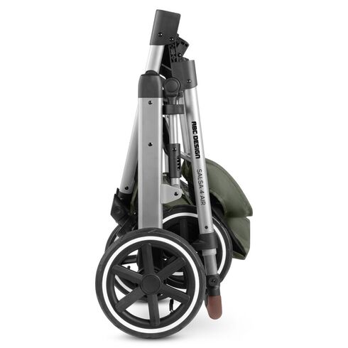 Carucior 2 in 1 Salsa 4 AIR Olive ABC Design, Culoare: Verde inchis, Model: 2 in 1 - poza 12 - ExclusivMAG.ro