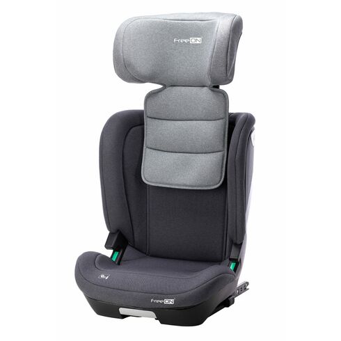 Scaun auto pentru copii, Rider, 100 - 150 cm/ 3 - 12 ani, FreeON, Grey, Culoare: Gri, Grupa: 15-36kg (4 ani - 12 ani) - poza 4 - ExclusivMAG.ro