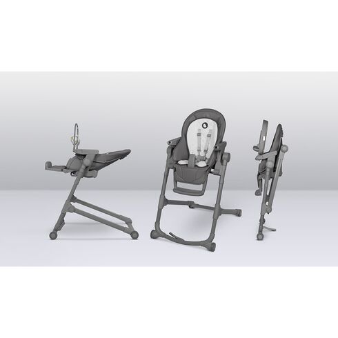 Scaun de masa multifunctional Lionelo Cora Plus, Gri, Culoare: Gri,poza 7