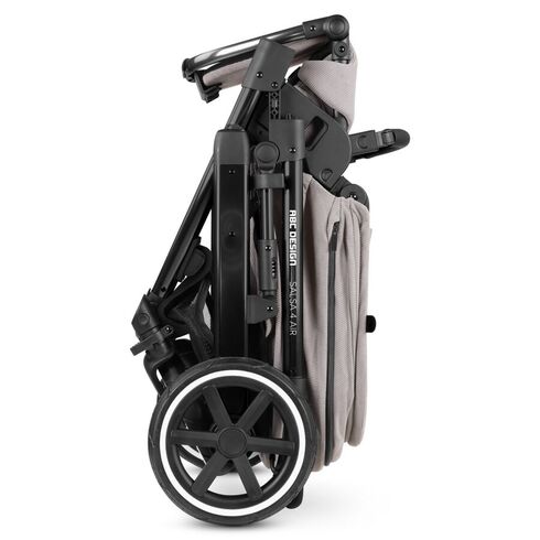 Carucior 2 in 1 Salsa 4 AIR Biscuit ABC Design, Culoare: Gri deschis, Model: 2 in 1,poza 10