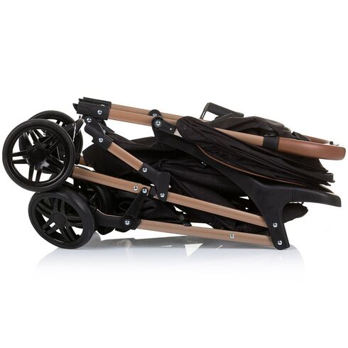 Carucior sport Chipolino April obsidian, Culoare: Negru, Model: sport,poza 7  - ExclusivMAG.ro Carucior sport Chipolino April obsidian, Culoare: Negru, Model: sport,poza 7