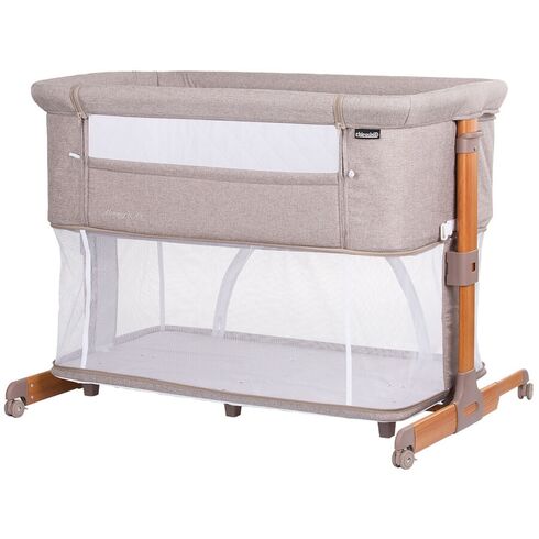 Patut Co-Sleeper si Tarc Chipolino Mommy 'n Me beige wood, Culoare: Bej, Dimensiuni: 90x50,poza 2