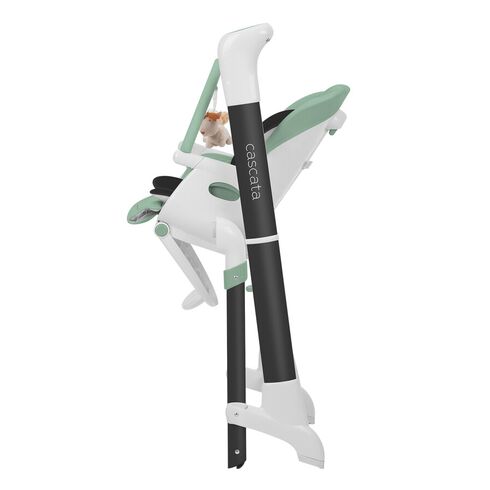 Scaun de masa si leagan electric Carrello CASCATA Tropical Green, Culoare: Verde,poza 4